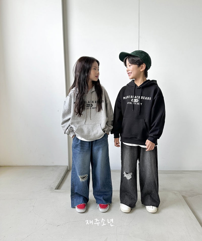 Witty Boy - Korean Children Fashion - #magicofchildhood - Highteen Vintage Denim Pants - 6