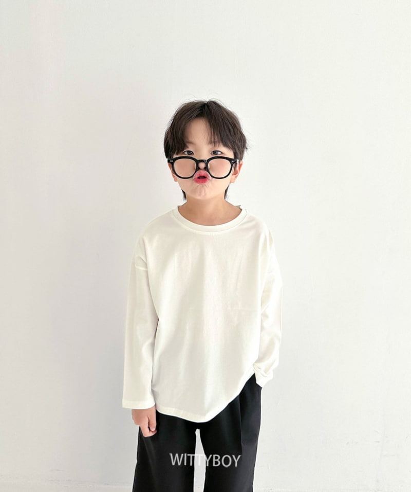 Witty Boy - Korean Children Fashion - #minifashionista - Lois Span Tee - 12