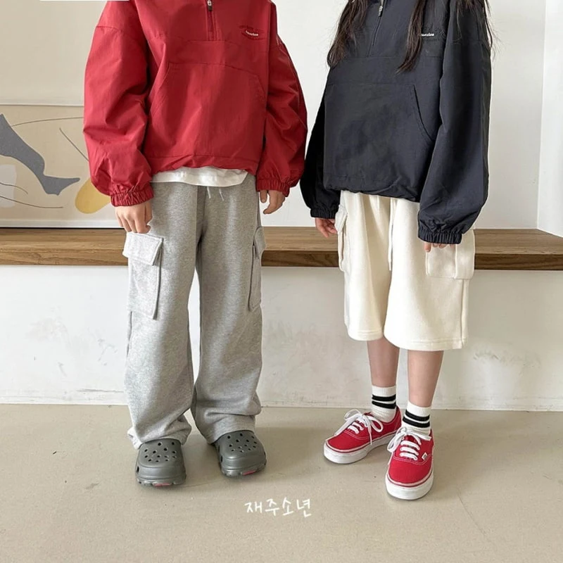 Witty Boy - Korean Children Fashion - #minifashionista - Easy Cargo Pants - 5