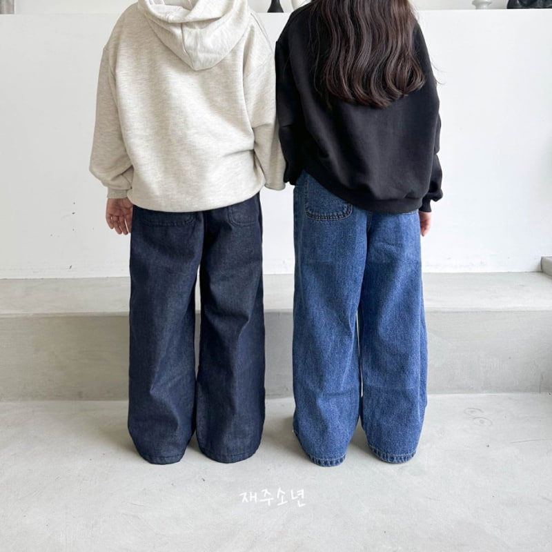 Witty Boy - Korean Children Fashion - #magicofchildhood - Comfort Denim Pants - 4