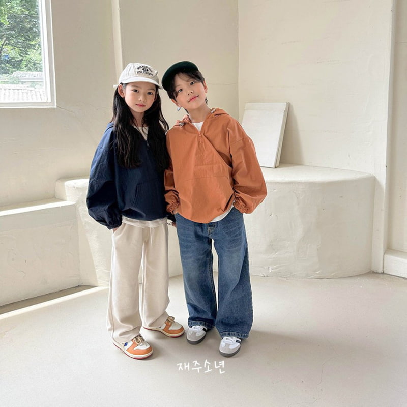 Witty Boy - Korean Children Fashion - #prettylittlegirls - Classic Span Denim Pants - 7