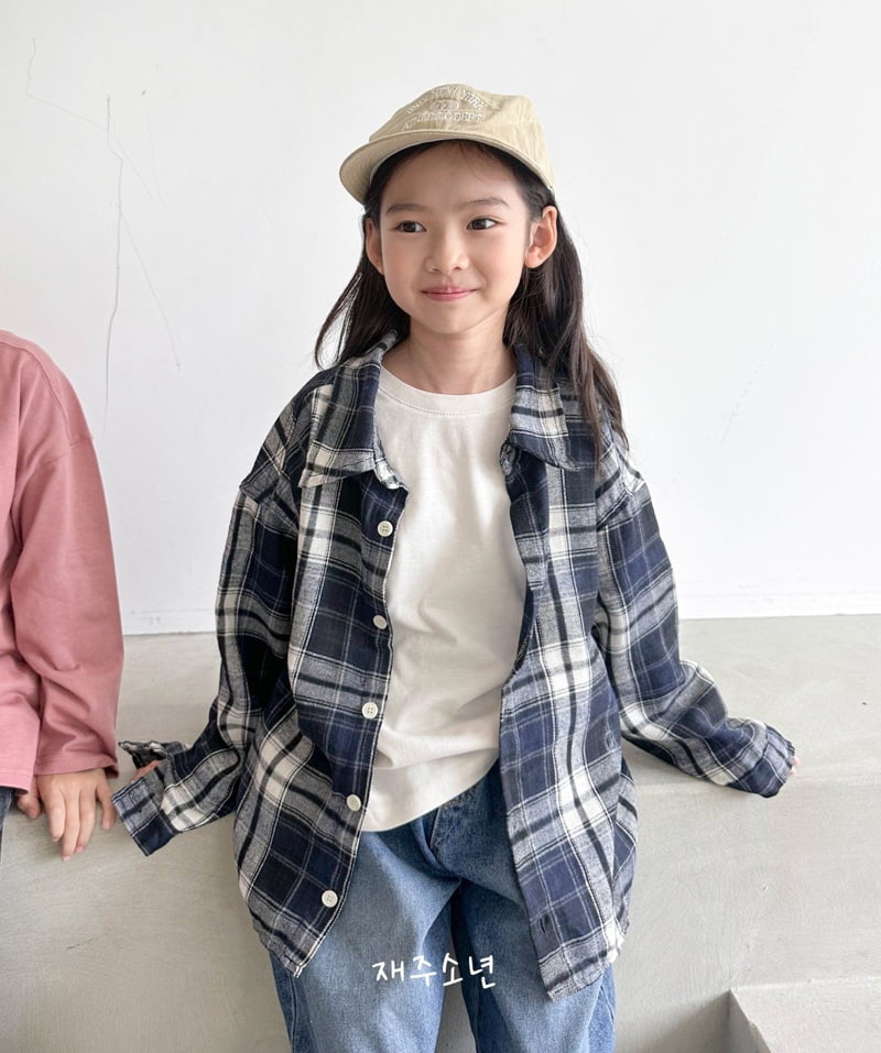 Witty Boy - Korean Children Fashion - #prettylittlegirls - Original Check Shirt - 3