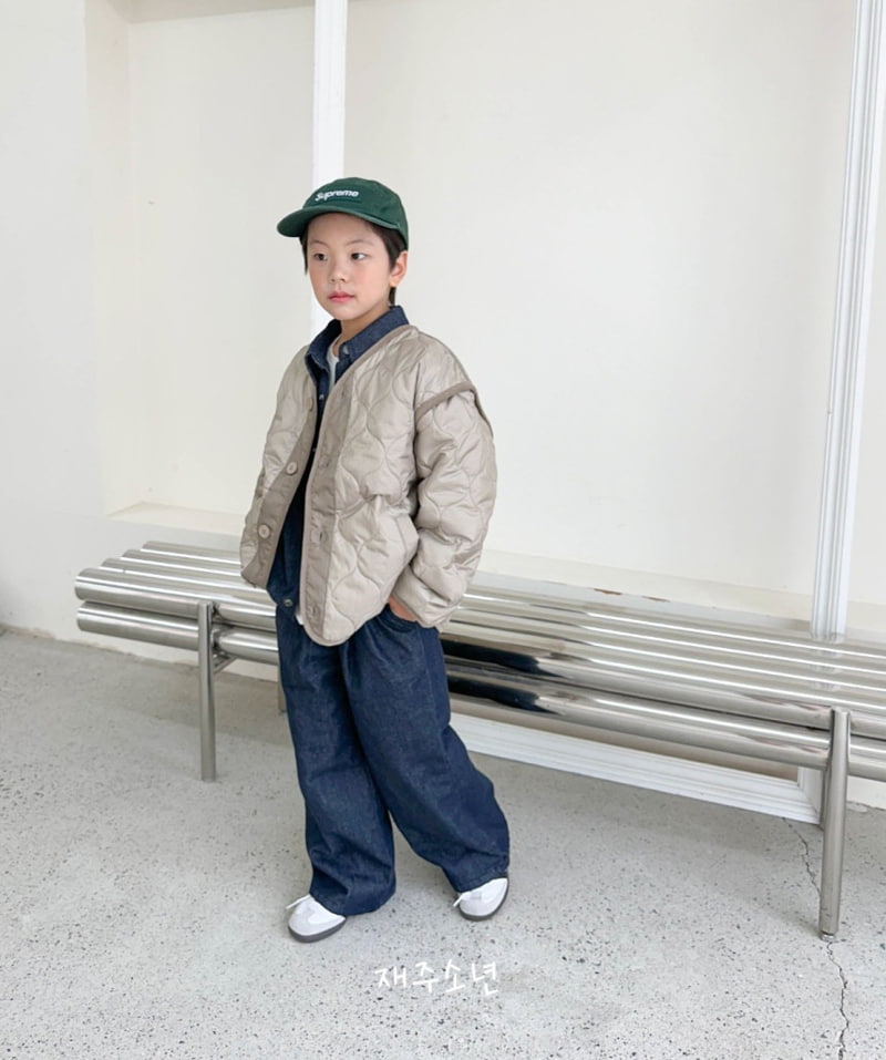 Witty Boy - Korean Children Fashion - #stylishchildhood - Comfort Denim Pants - 8