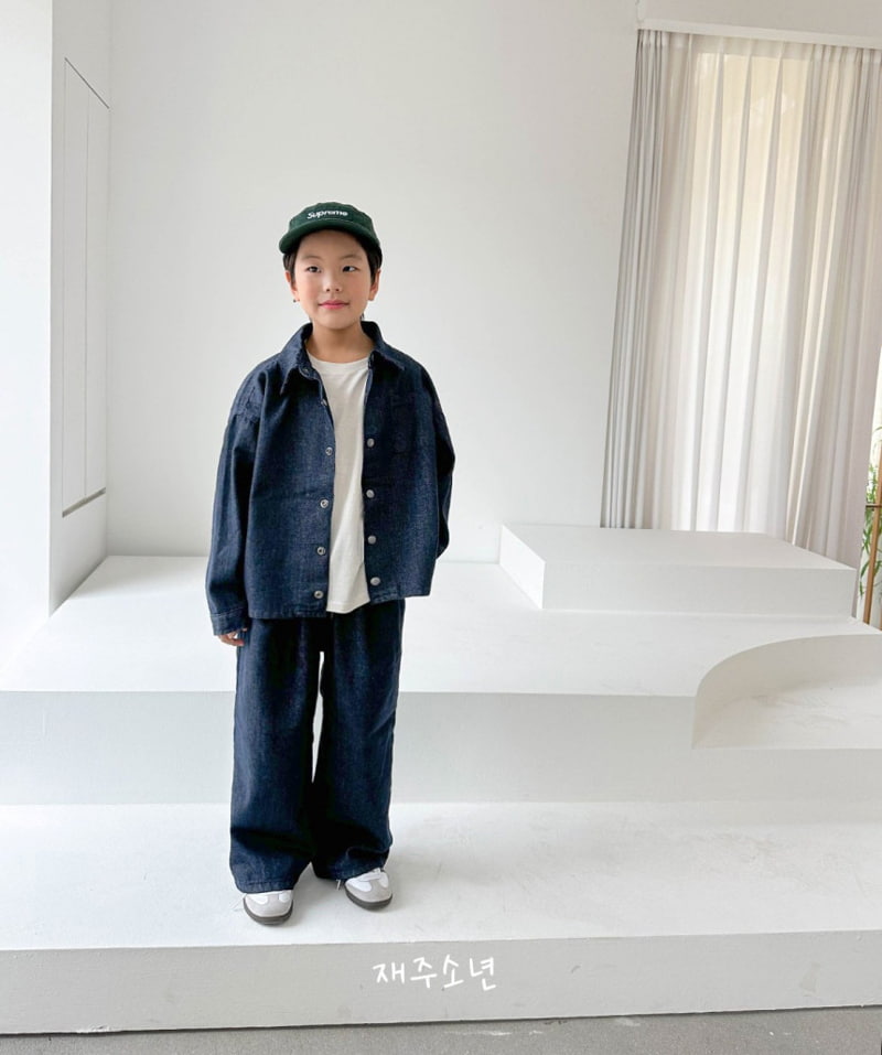 Witty Boy - Korean Children Fashion - #toddlerclothing - Comfort Denim Pants - 7