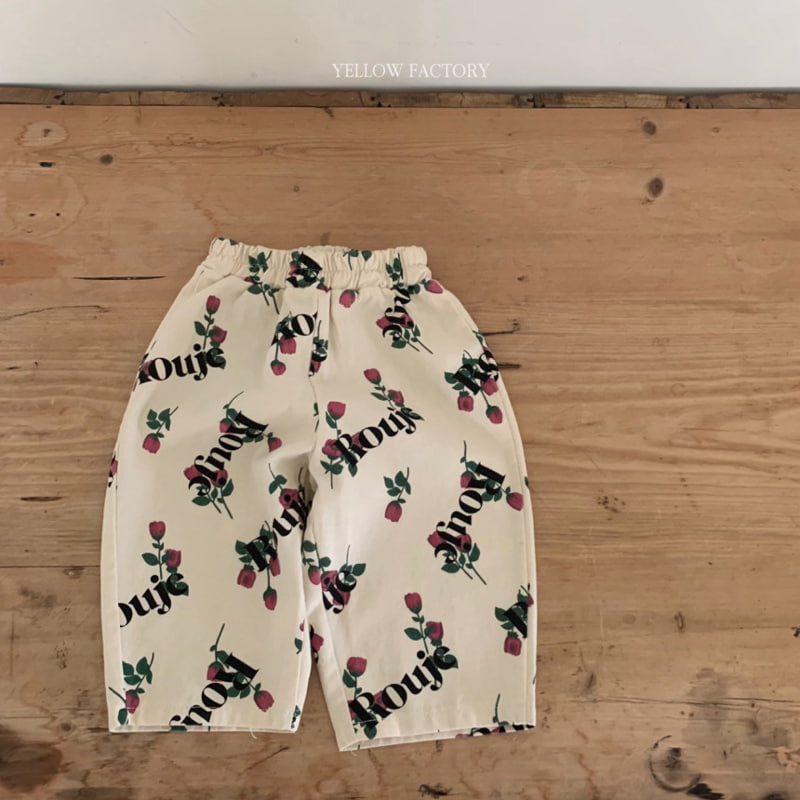 Yellow Factory - Korean Children Fashion - #Kfashion4kids - Rose Pants