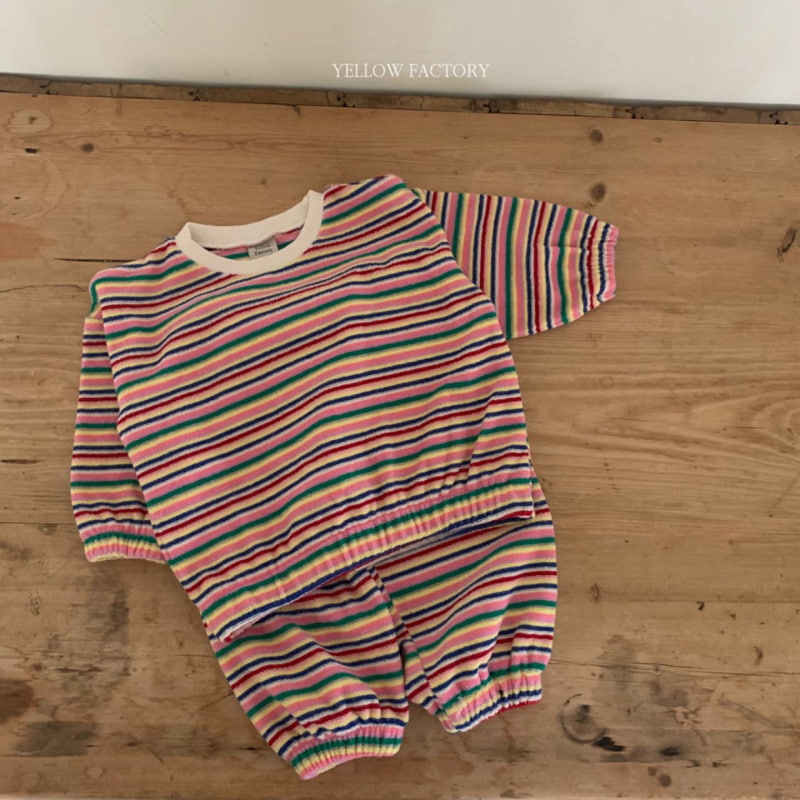 Yellow Factory - Korean Children Fashion - #Kfashion4kids - Color Stripe Pants - 6