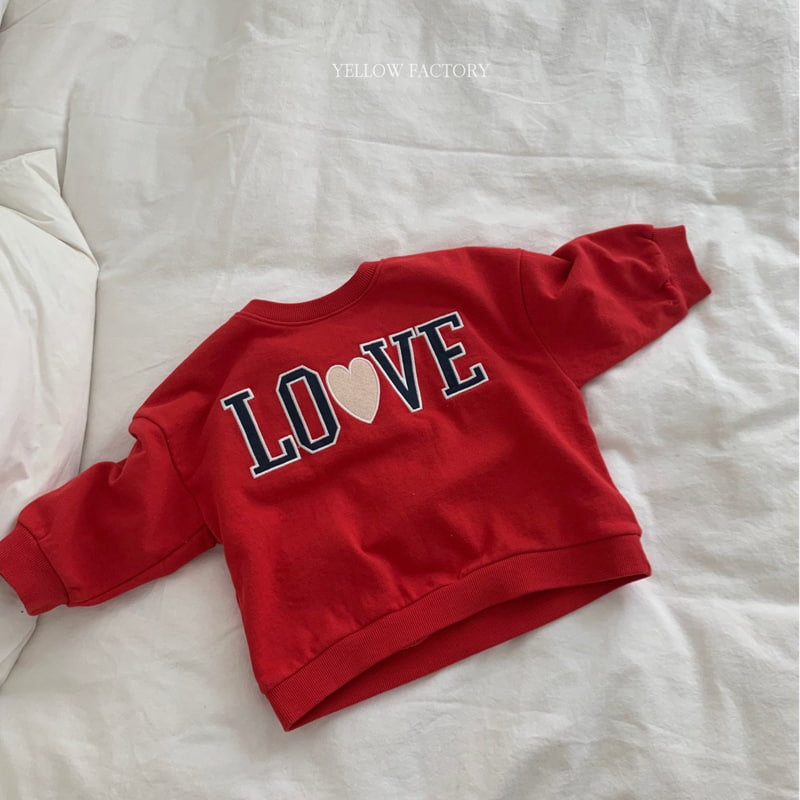 Yellow Factory - Korean Children Fashion - #childofig - Love Sweatshirts - 8