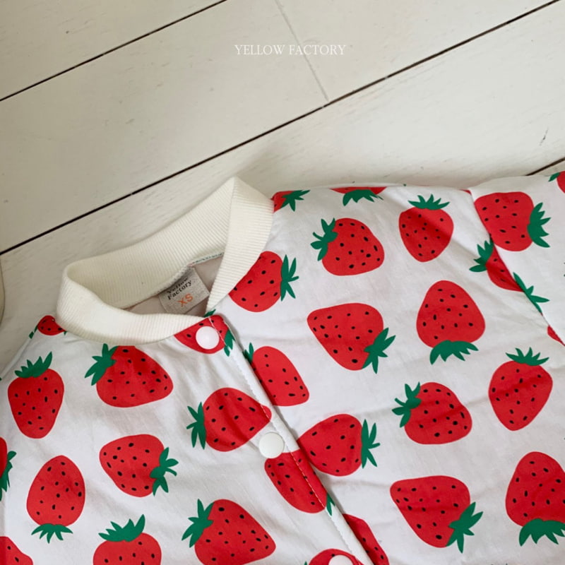 Yellow Factory - Korean Children Fashion - #childrensboutique - Strawberry Jacket - 5