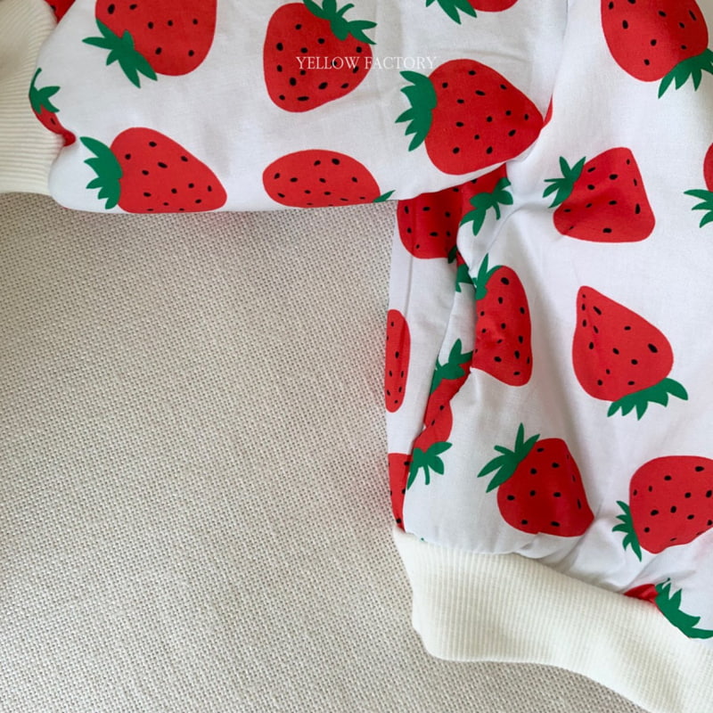 Yellow Factory - Korean Children Fashion - #discoveringself - Strawberry Jacket - 7