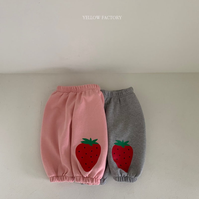 Yellow Factory - Korean Children Fashion - #magicofchildhood - Strawberry Pants - 12