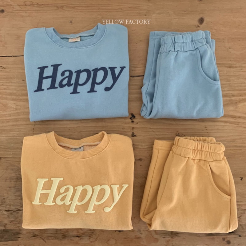 Yellow Factory - Korean Children Fashion - #magicofchildhood - Happy Set