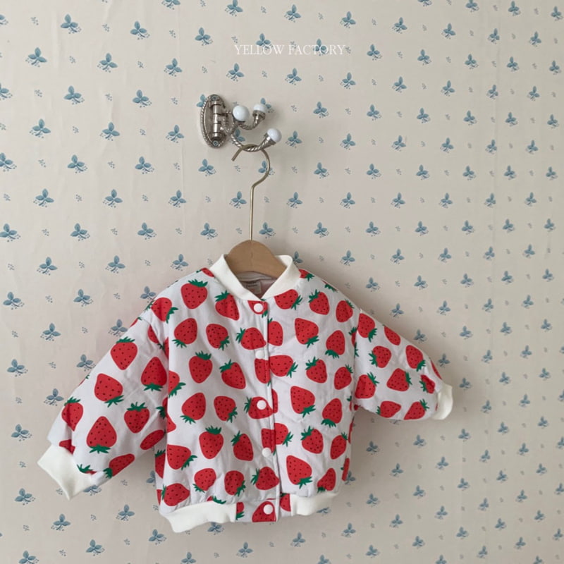 Yellow Factory - Korean Children Fashion - #minifashionista - Strawberry Jacket