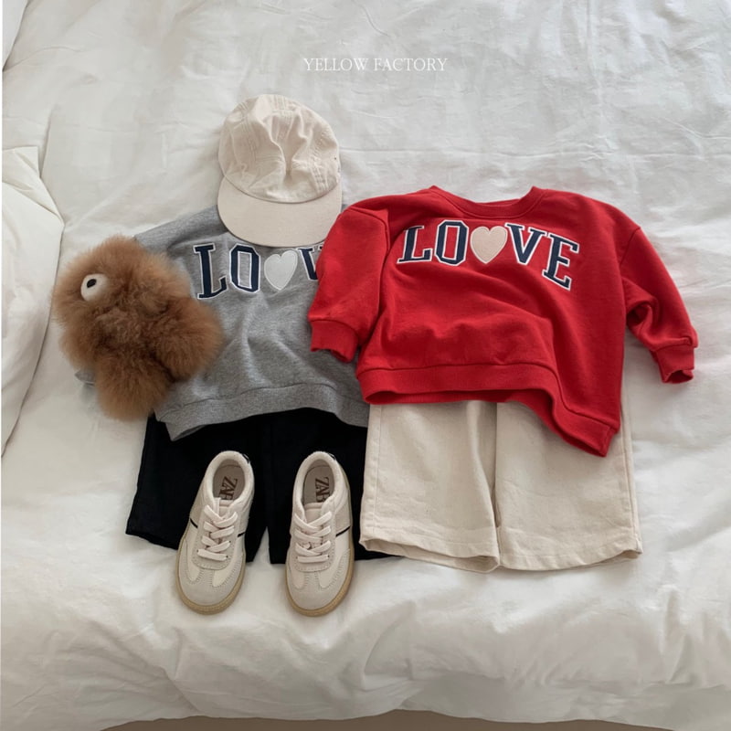 Yellow Factory - Korean Children Fashion - #todddlerfashion - Love Sweatshirts - 5