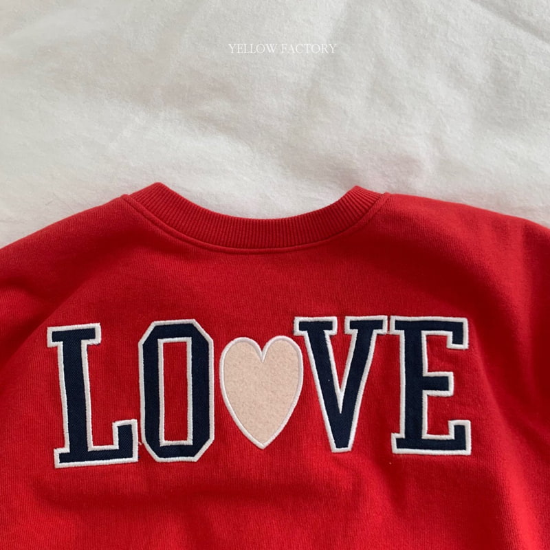 Yellow Factory - Korean Children Fashion - #toddlerclothing - Love Sweatshirts - 6