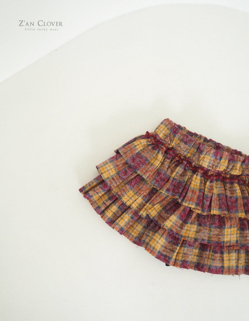 Zan Clover - Korean Children Fashion - #designkidswear - Hippi Cancan Skirt - 8