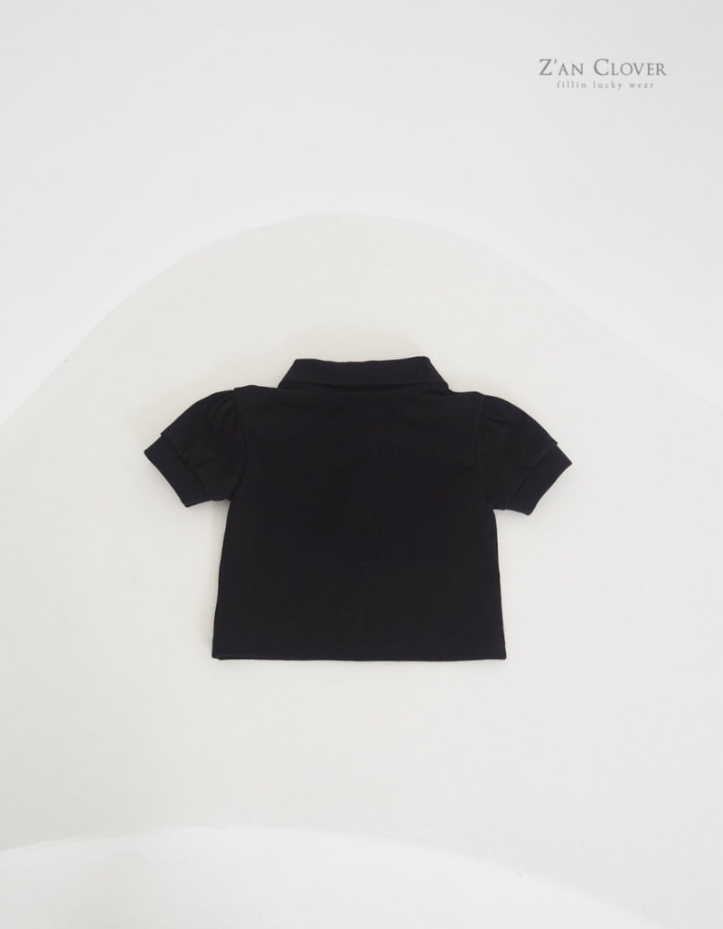 Zan Clover - Korean Children Fashion - #designkidswear - Puff Collar Top - 8