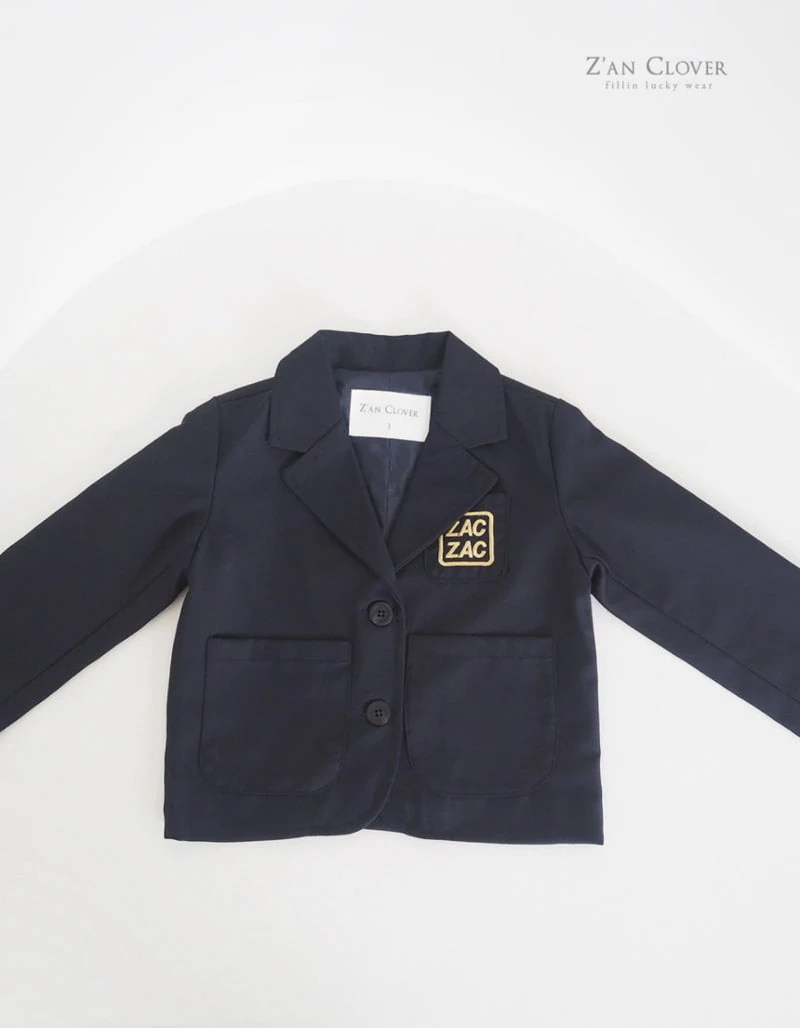 Zan Clover - Korean Children Fashion - #designkidswear - Gold Blazer - 3