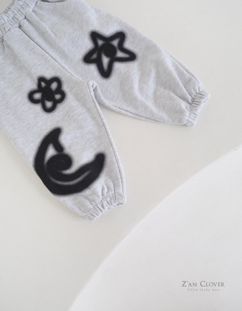 Zan Clover - Korean Children Fashion - #discoveringself - Star Moon Training Pants - 10