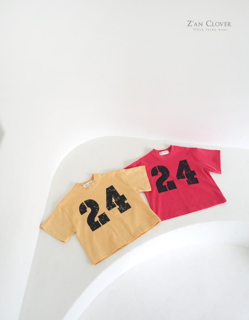 Zan Clover - Korean Children Fashion - #discoveringself - Pigment 24 Tee - 3