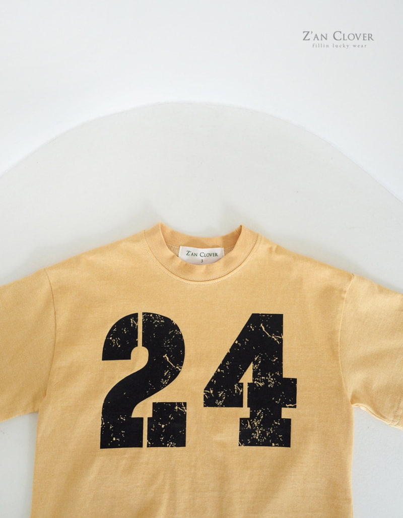 Zan Clover - Korean Children Fashion - #discoveringself - Pigment 24 Tee - 4