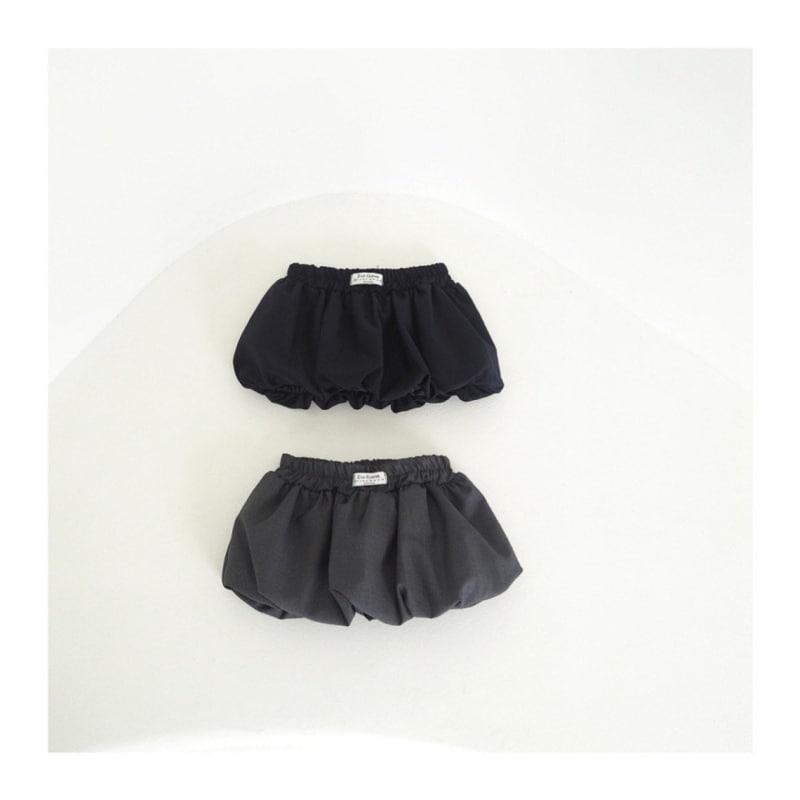 Zan Clover - Korean Children Fashion - #kidsshorts - Balloon Mini Skirt