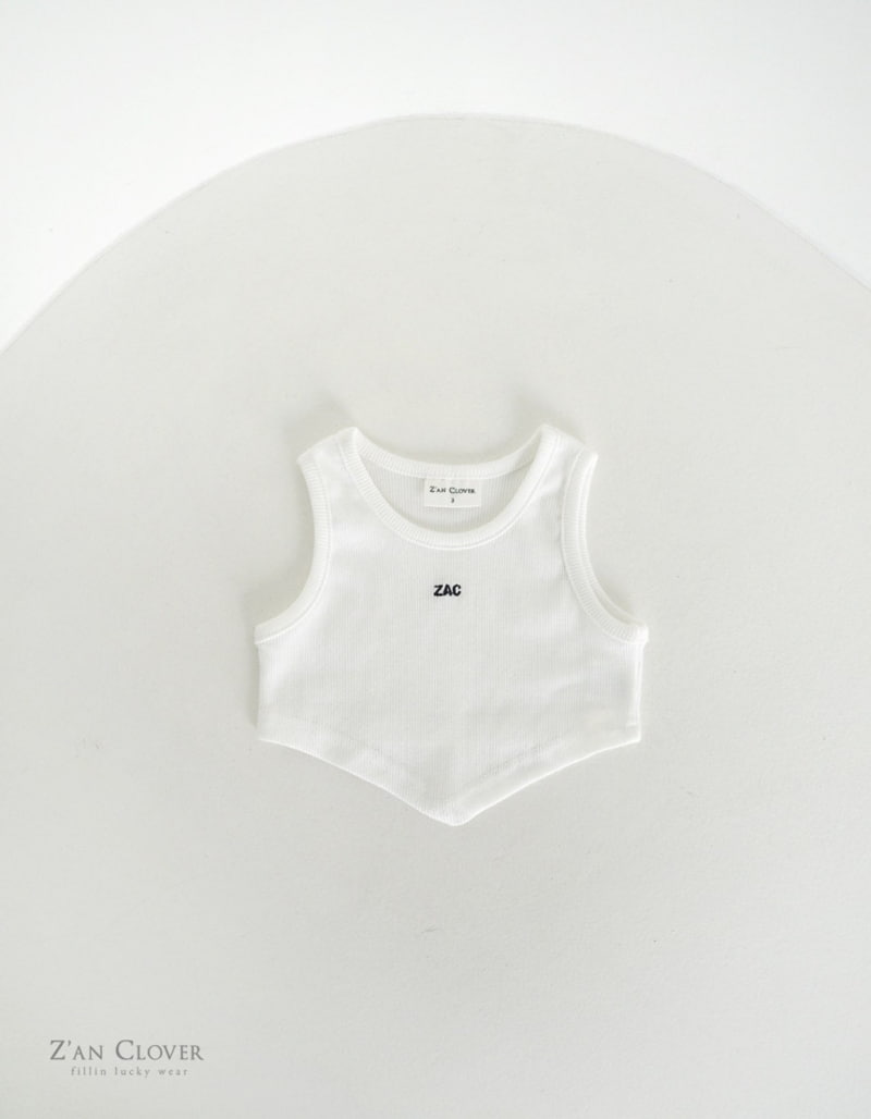 Zan Clover - Korean Children Fashion - #littlefashionista - Unbalance Sleeveless Top - 3