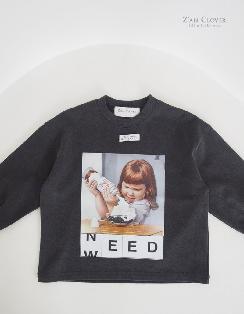 Zan Clover - Korean Children Fashion - #littlefashionista - Whipping Cream Tee - 8