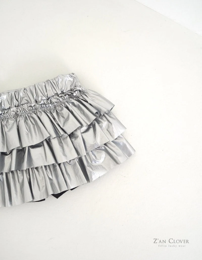 Zan Clover - Korean Children Fashion - #Kfashion4kids - Leather Cancan Skirt - 4