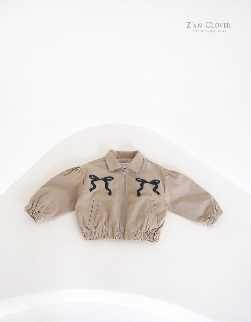 Zan Clover - Korean Children Fashion - #magicofchildhood - Ribbon Blouson - 10