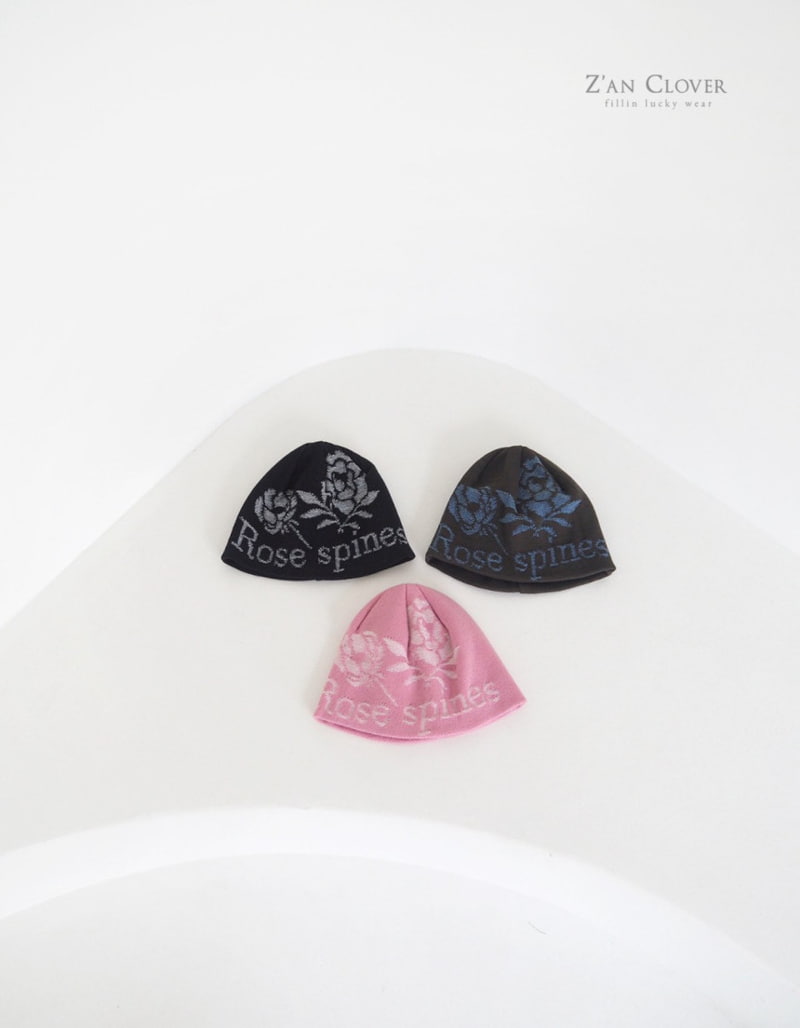 Zan Clover - Korean Children Fashion - #magicofchildhood - Rose Beanie - 2