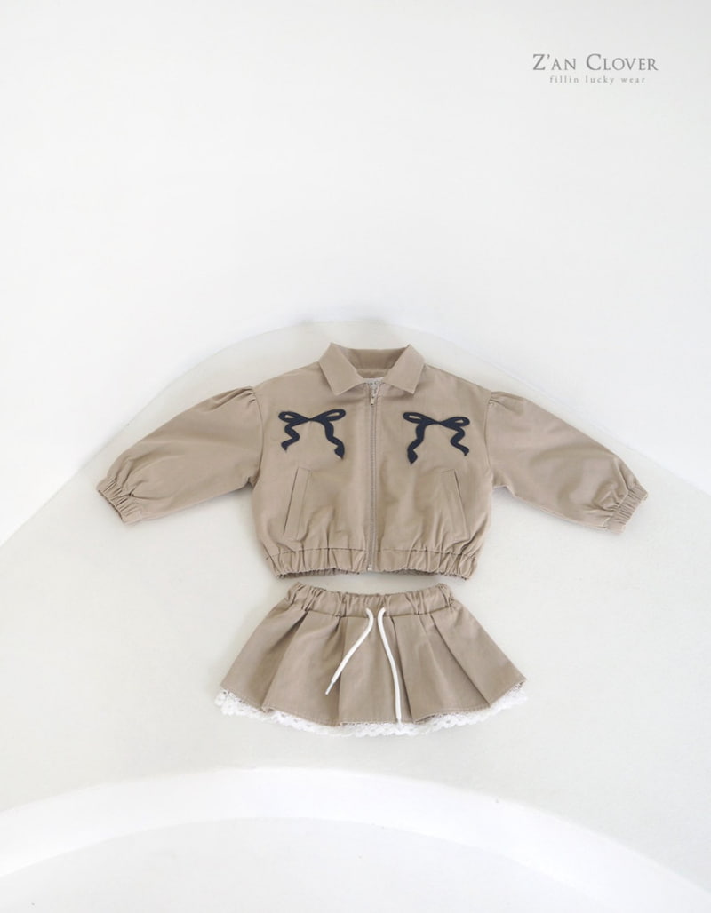 Zan Clover - Korean Children Fashion - #minifashionista - Ribbon Blouson - 11