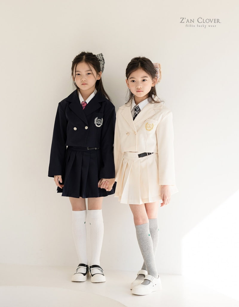 Zan Clover - Korean Children Fashion - #prettylittlegirls - Clover Over Knee Socks (set of 3) - 3