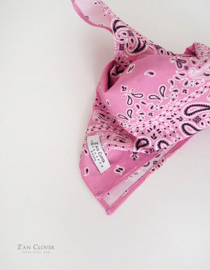 Zan Clover - Korean Children Fashion - #prettylittlegirls - Paisley Bandana - 8