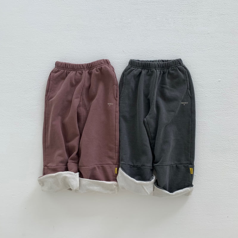 go;u - Korean Children Fashion - #designkidswear - Folded Pants with Mom