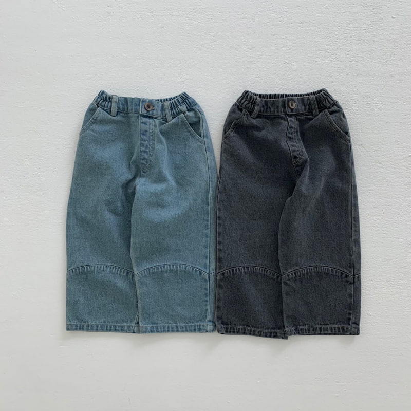 go;u - Korean Children Fashion - #fashionkids - Half Denim with Mom