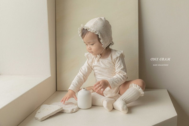 1 Gram - Korean Baby Fashion - #babygirlfashion - Ludia Bodysuit - 3