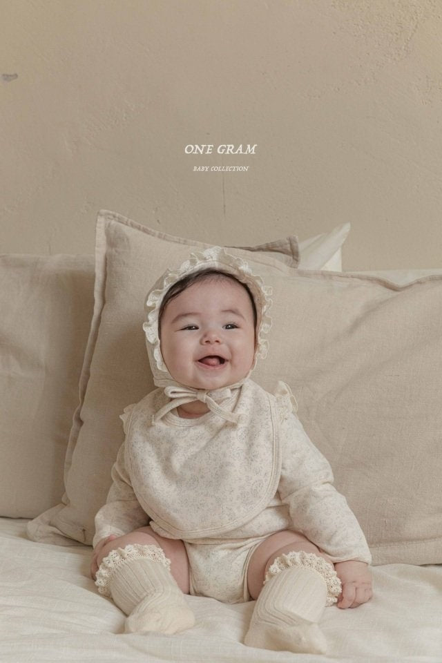 1 Gram - Korean Baby Fashion - #babylifestyle - Ludia Bib - 2