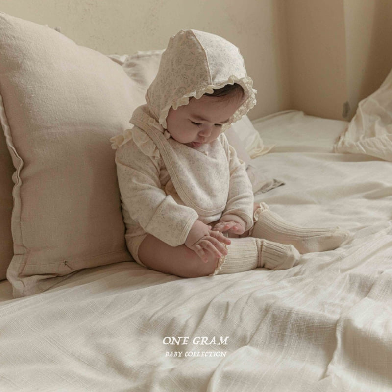 1 Gram - Korean Baby Fashion - #babyoninstagram - Ludia Bib - 3