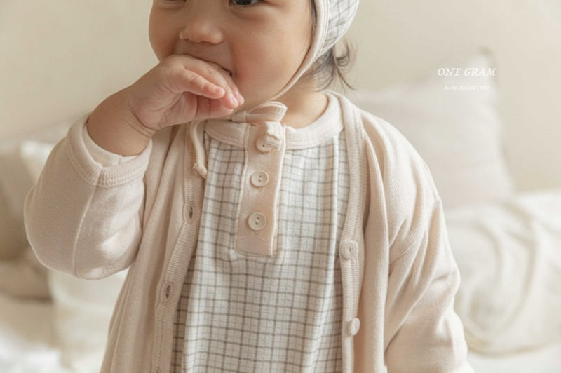 1 Gram - Korean Baby Fashion - #babyootd - Luna Cardigan