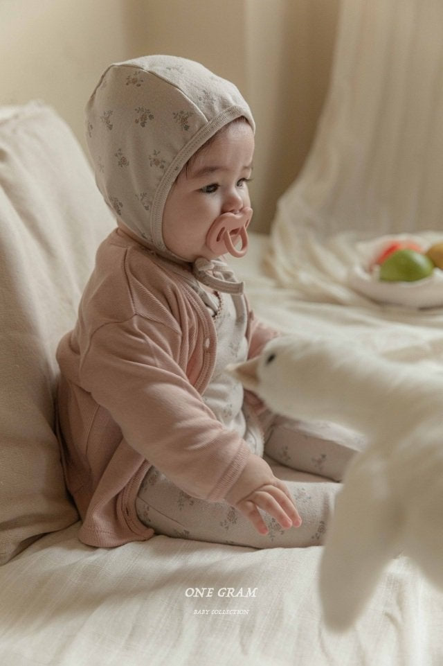 1 Gram - Korean Baby Fashion - #babyoutfit - Luna Cardigan - 2