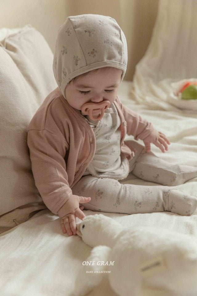 1 Gram - Korean Baby Fashion - #babyoutfit - Luna Cardigan - 3