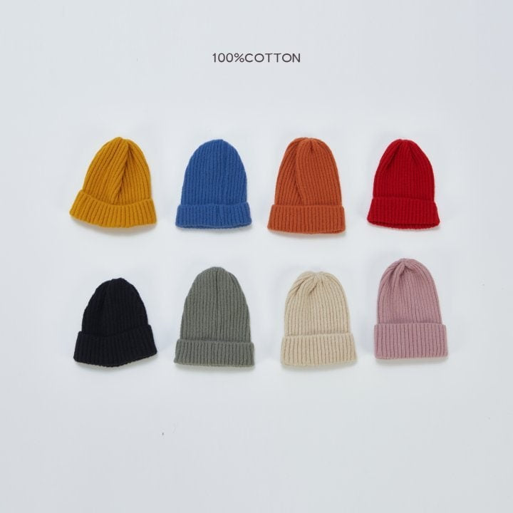 100 Cotton - Korean Children Fashion - #minifashionista - Color Beanie - 4