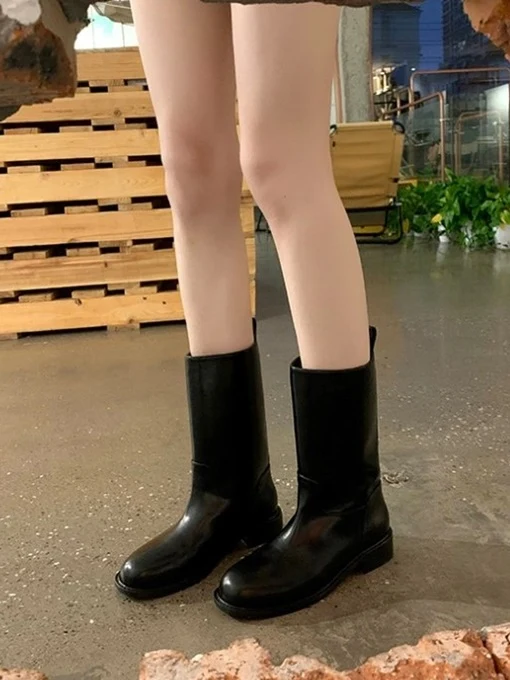 Trendy Half Boots