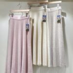 Cashmere Wool Roro Skirt