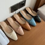 Loafer Ribbon Pumps Slipper