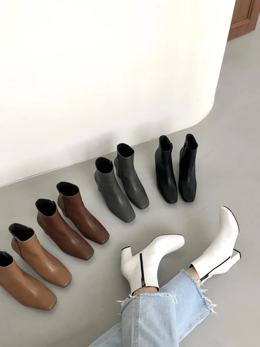 Basic Round Ankle Boots