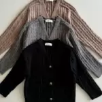 Pocket Cable Cardigan