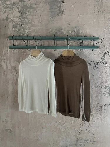 Tensel Wool Turtleneck Tee