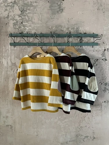 Milk Stripe Tee