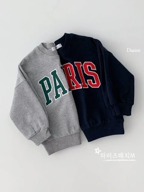 Paris Patch Sweatshirts